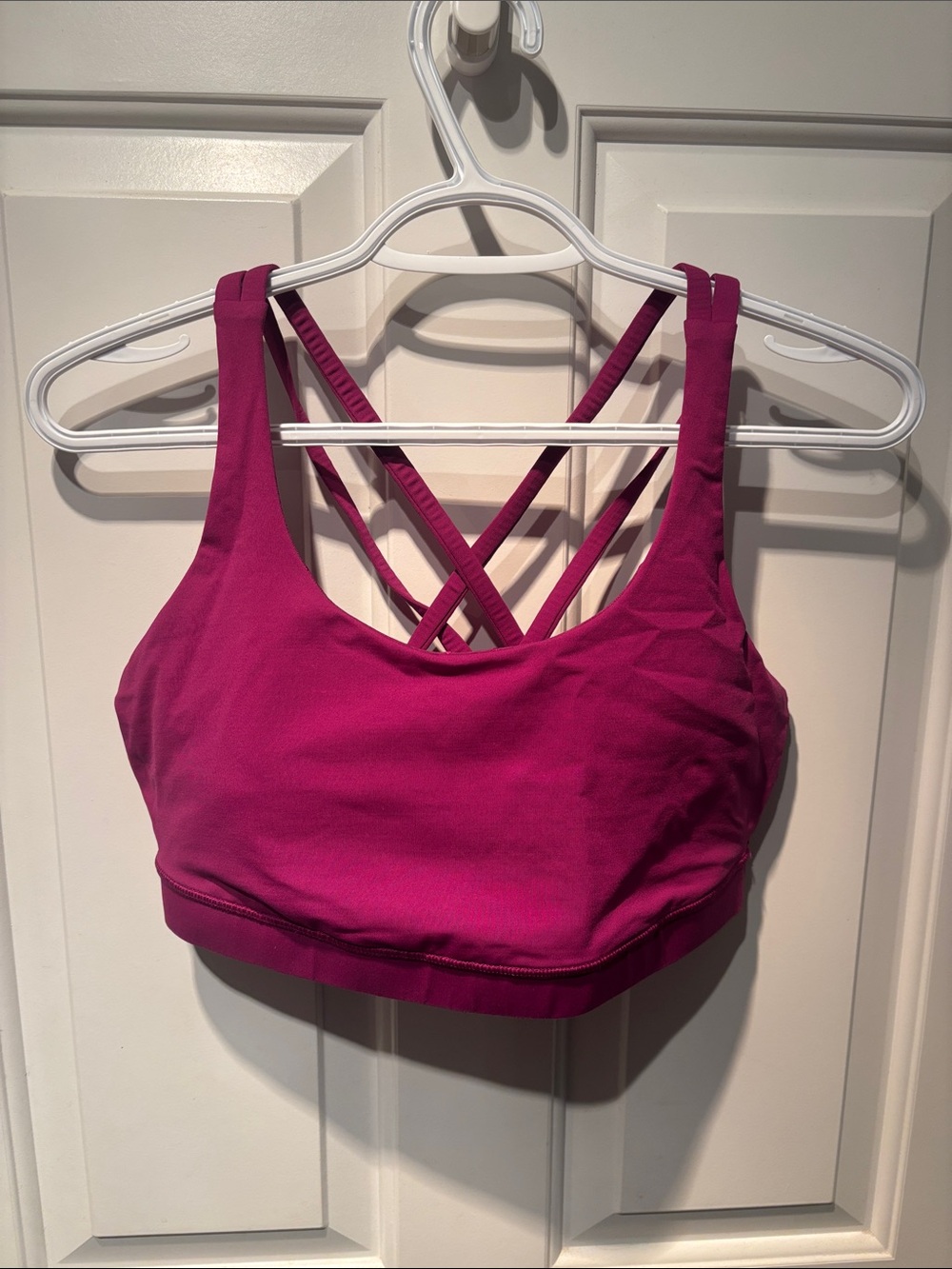 lululemon athletica Crisscross Strappy Sports Bra - Magenta